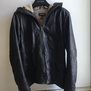 Danier insulated leather jacket